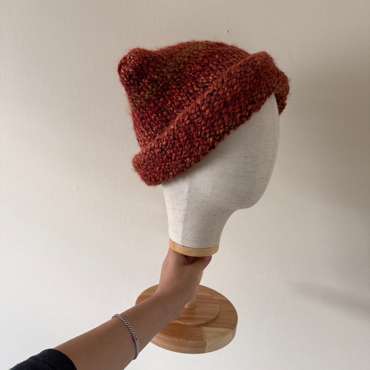 knit cat ear beanie