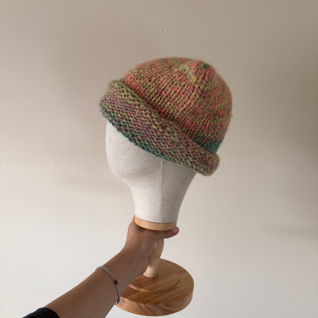knit cat ear beanie