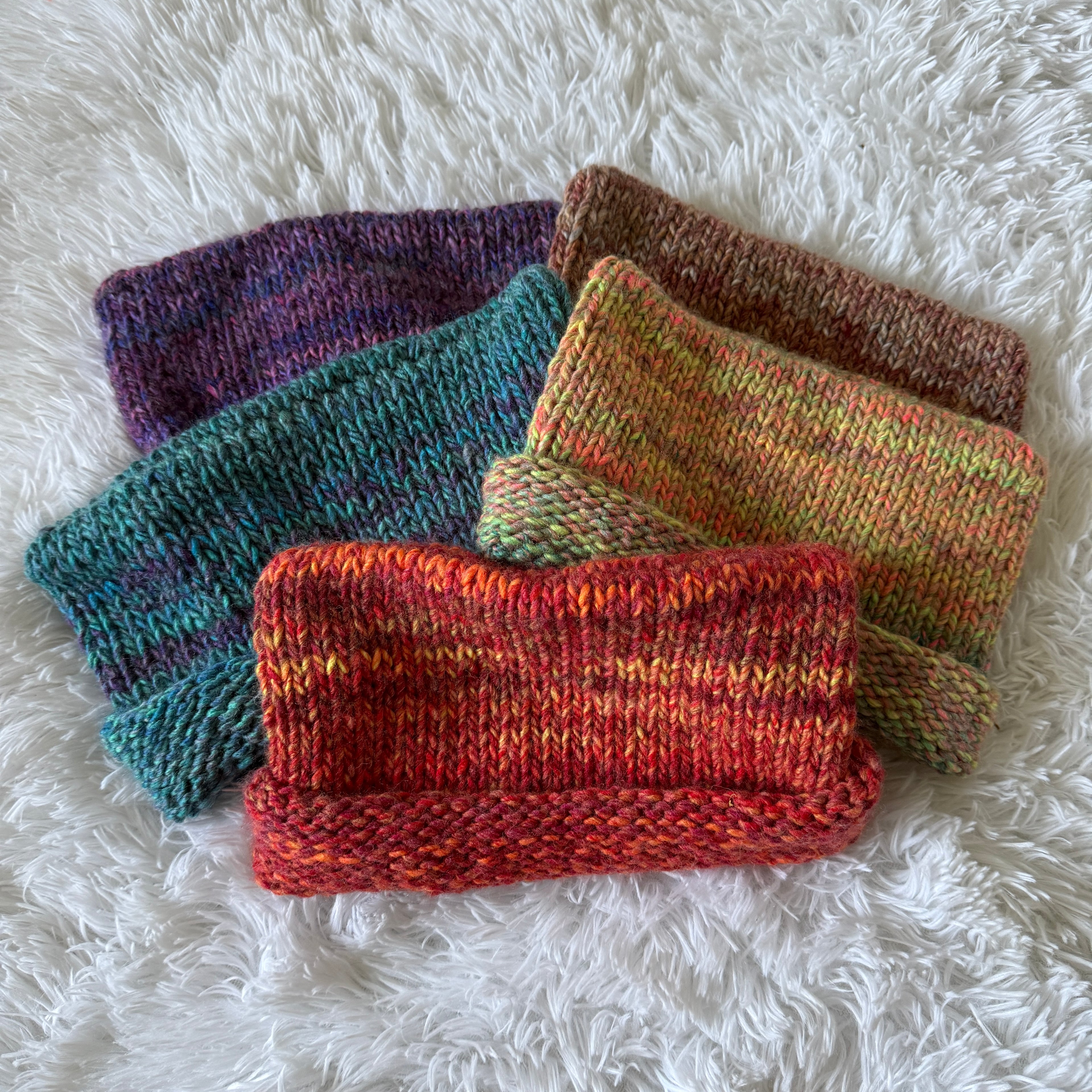 custom mystery knit cat ear beanies