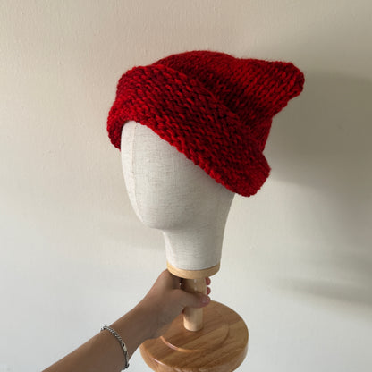 knit cat ear beanie