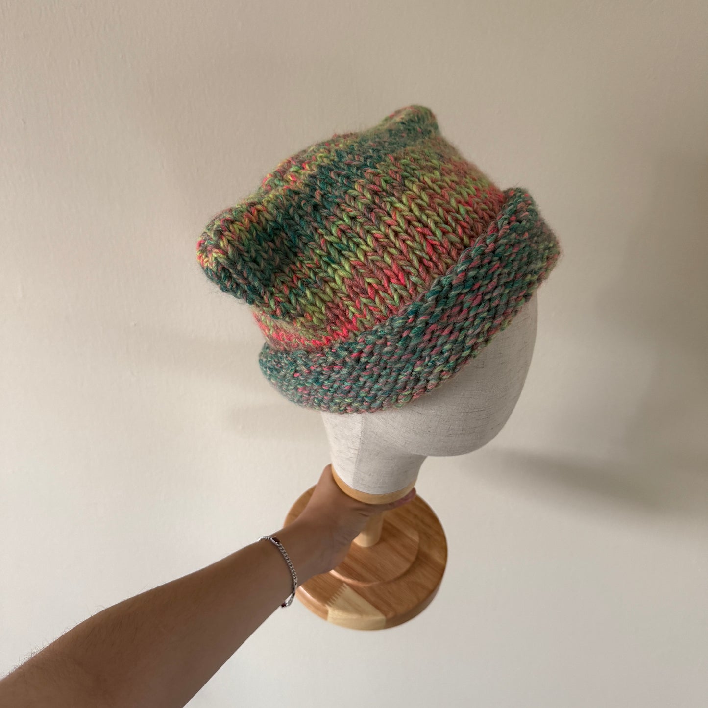knit cat ear beanie