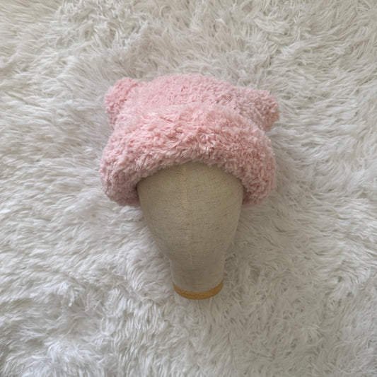 knit cat ear beanie